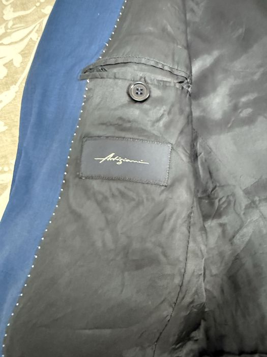 Costum Bigotti Artigiani, bleumarin,model Conti, marime S/ 44