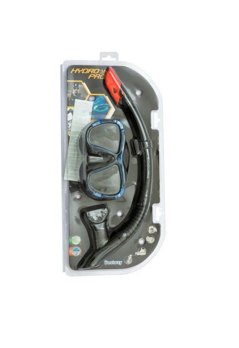 Маска  силикон и шнорхел  с клапа.