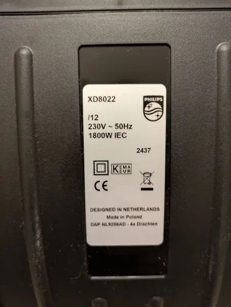 Пылесос Phillips Performer Model: (XD8022) Made in Poland 2200Вт