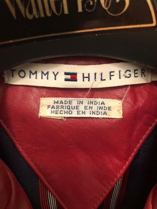 Куртка кожаная Tommy Hilfiger