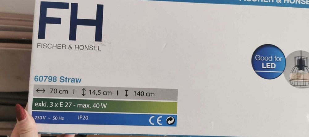 НОВ! Пендел 3х40W