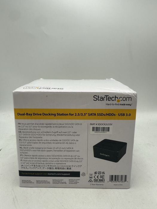 Unitate USB Startech SDOCK2U33V Sigilata