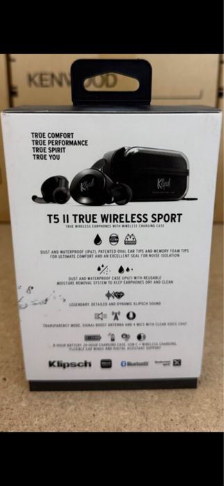 Klipsch T5 II sport Безжични слушалки
