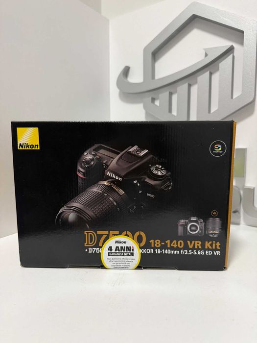 Nikon D7500 Aparat Foto DSLR VR Kit 18-140 mm ! SIGILAT + Garantie !