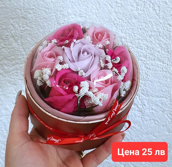 Ароматни сапунени рози