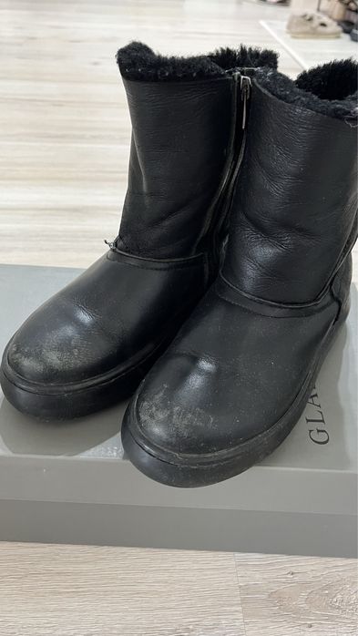 Сапоги детские черные