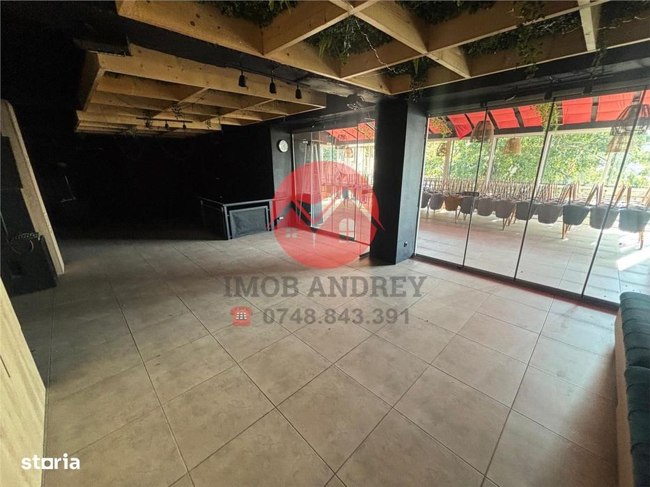 Spatiu Comercial cu Terasa si Vad Exceptional