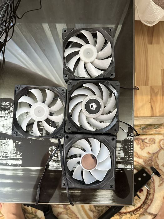 Set 4 Ventilatoare PC 120mm RGB / LED (ID-Cooling & Diverse) – Perfect Stare