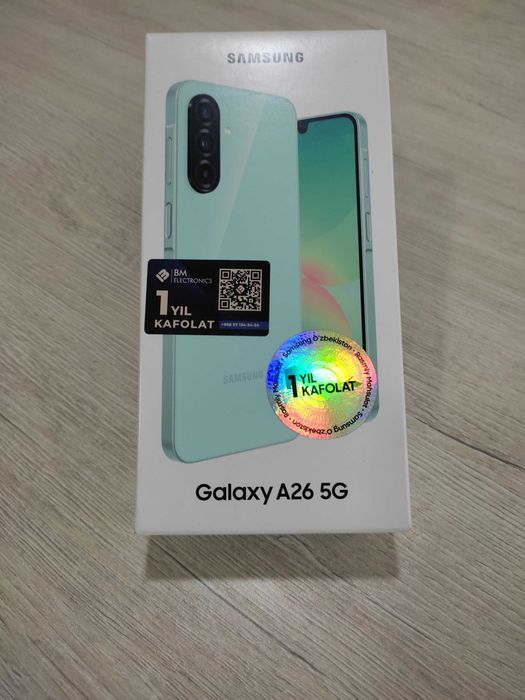 Samsung A26 5G 8/256 GB yangi