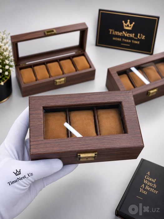 Soatlaringiz uchun premium uy - Watch Box
