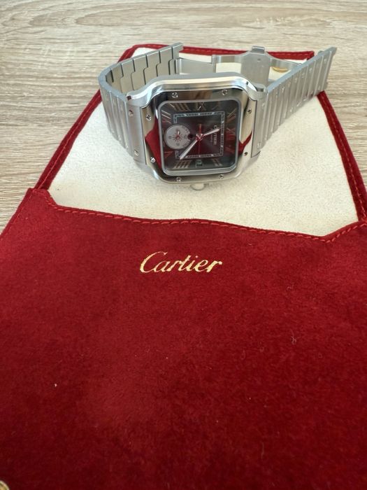 Cartier De Santos Dual Time Large