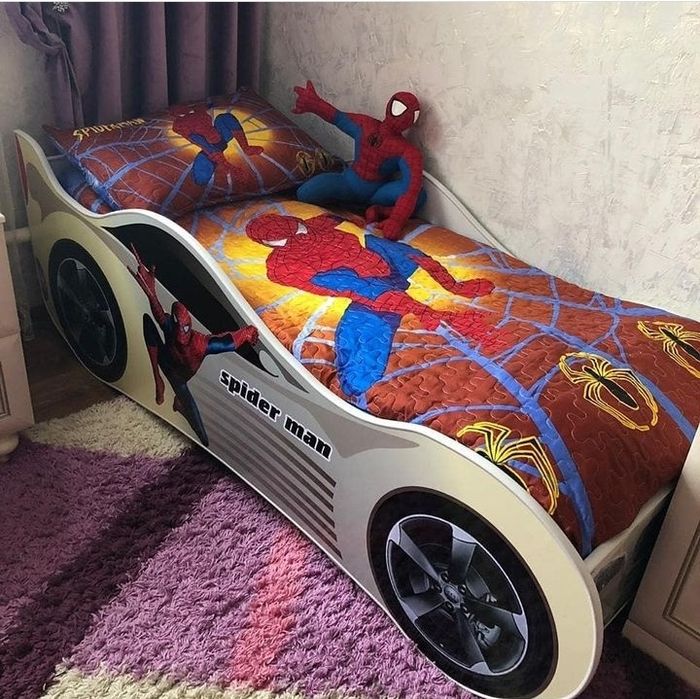 Кровать машина + матрас в подарок