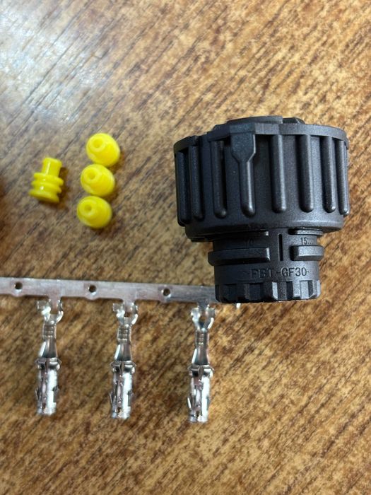 Kit de reparație cablu, 4 pini, contact rotund