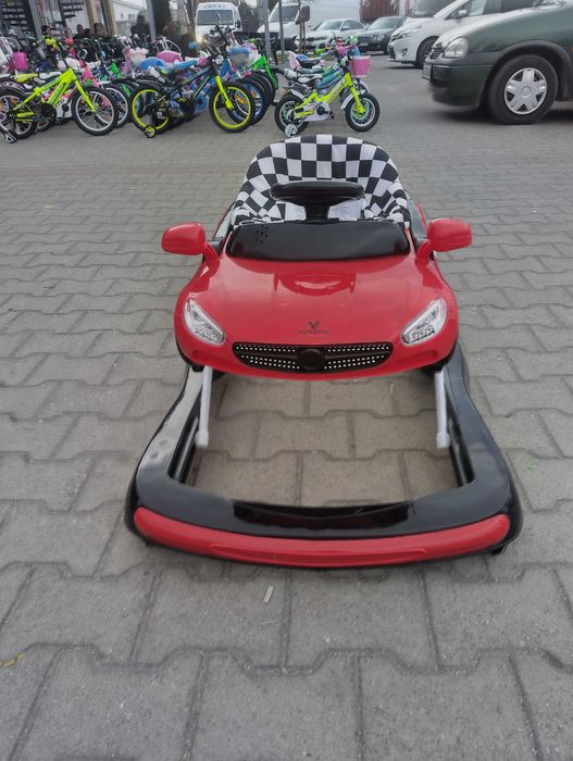 CANGAROO Проходилка CABRIO червен