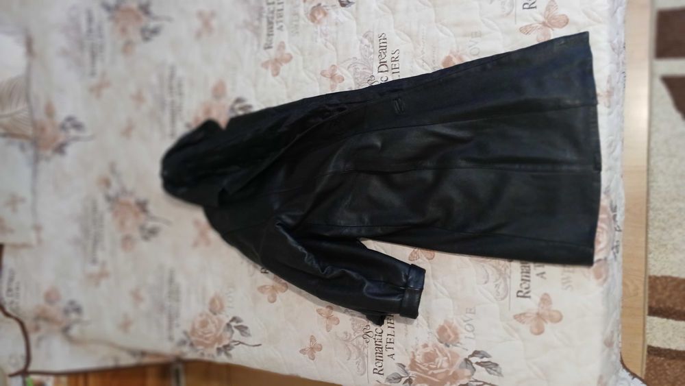 Дамско кожено палто