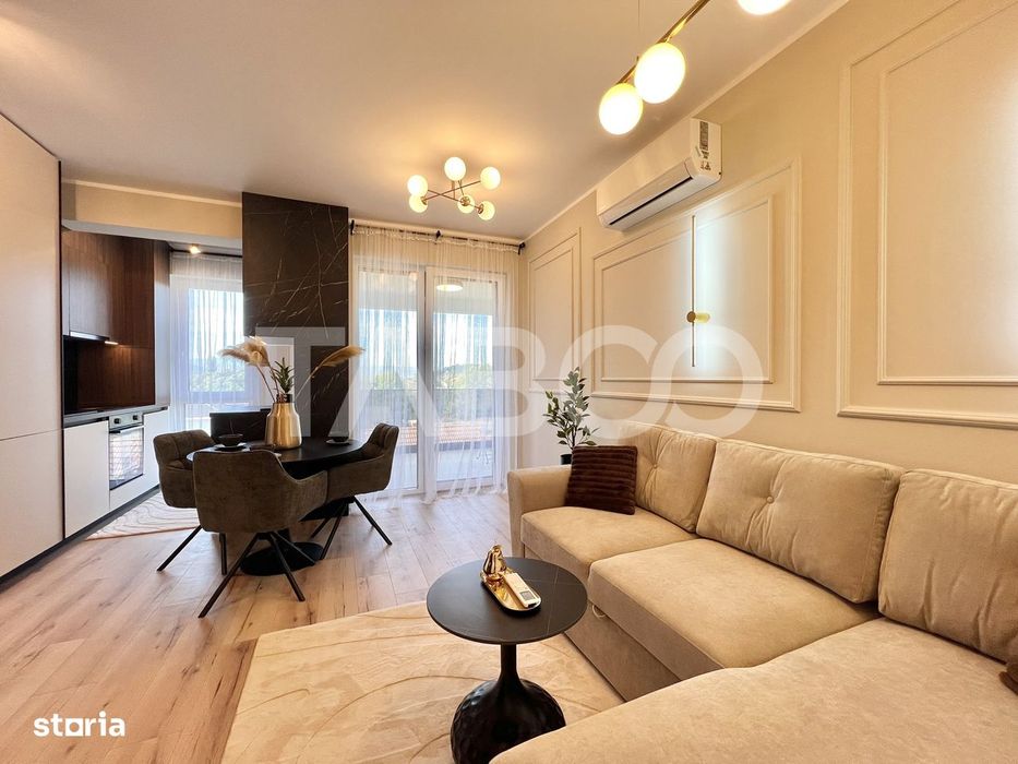 Apartament cu 2 camere de vanzare in Floresti nou cu balcon la cheie