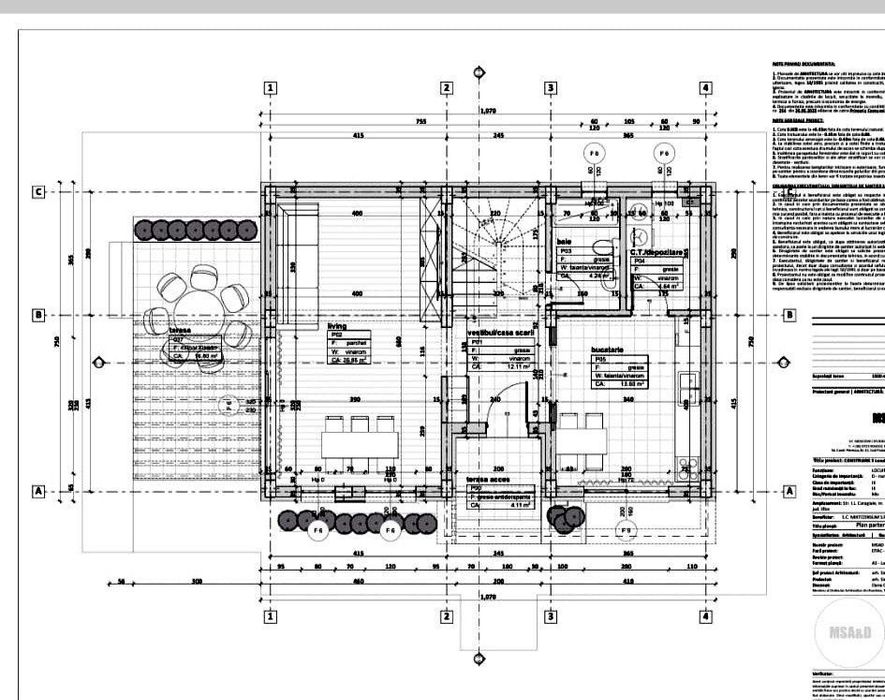 Vila 4 camere Tunari | Curte 380 mp | Gata de mutare