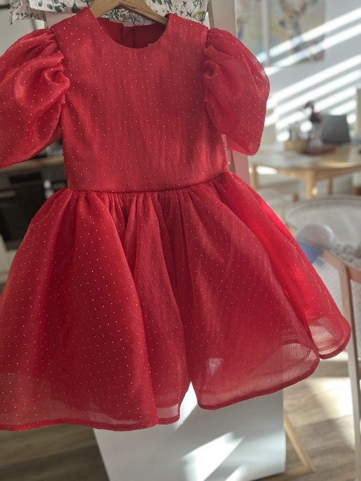 Petit fleur коледна рокля  11-12 г