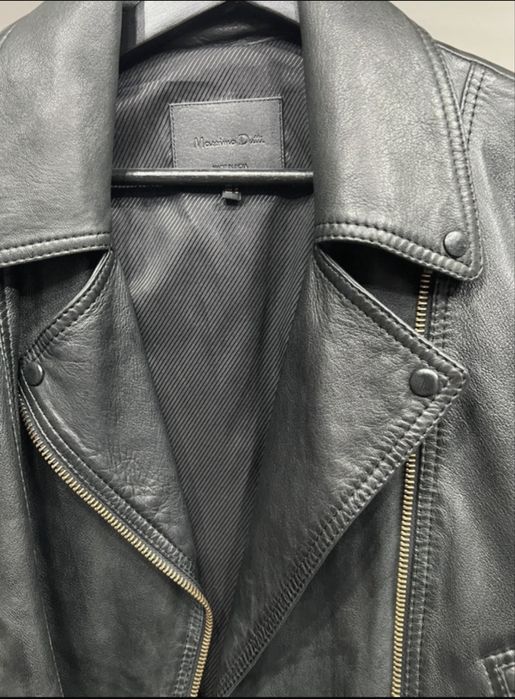 Geaca Piele Massimo Dutti
