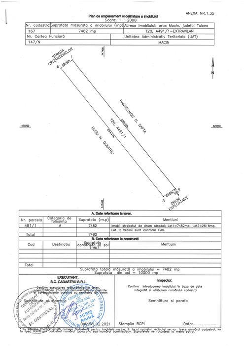 Teren Intravilan/Extravilan