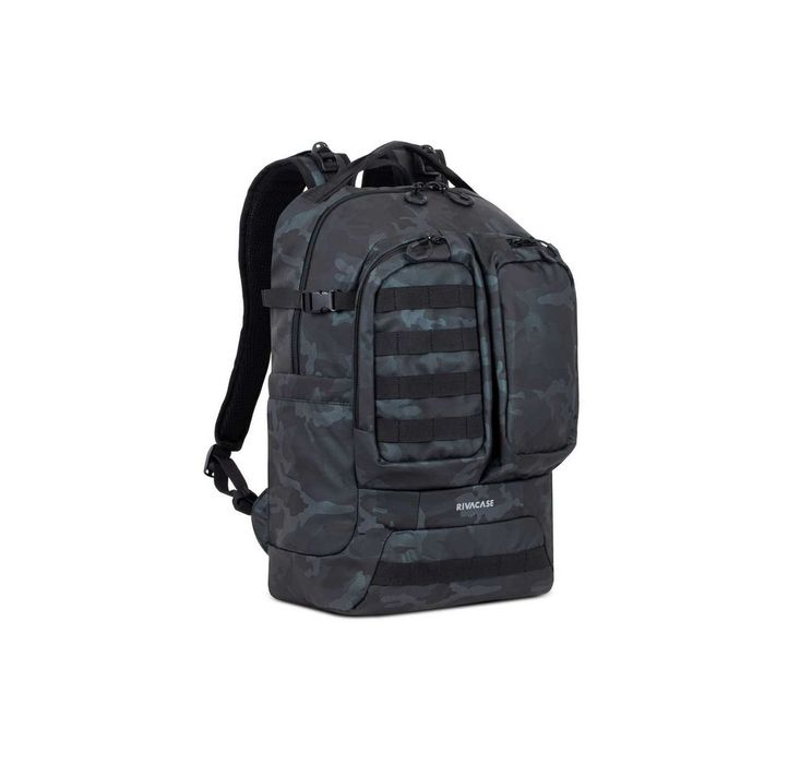 ^Рюкзак RIVACASE 7661 navy camo 32L Rucksack