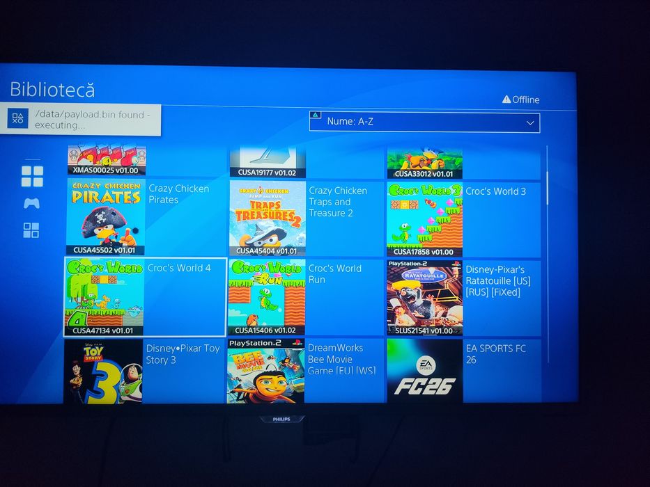 PlayStation 4 PRO modat (toate jocurile GRATIS)+VR
