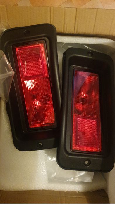 Фонари в задний бампер Pajero Montero