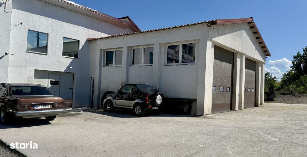 Fălticeni, hală de vânzare / închiriere , spațiu comercial E85