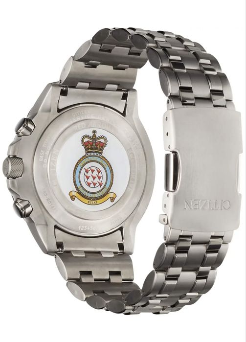 Ceas RED ARROWS Citizen Titanium.Solar Eco Drive. Nou.