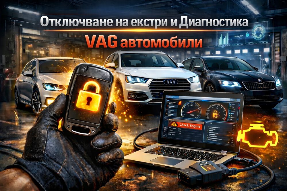 Активиране на екстри VAG Group
