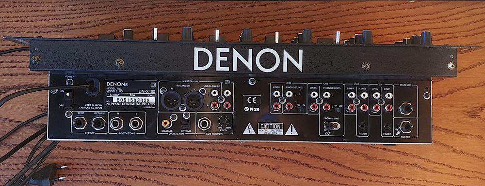 Denon  DN-X400 mixer consola mixaj pt. DJ 4 canale  Sony Pioneer Traktor Allen & Heath Formula Sound