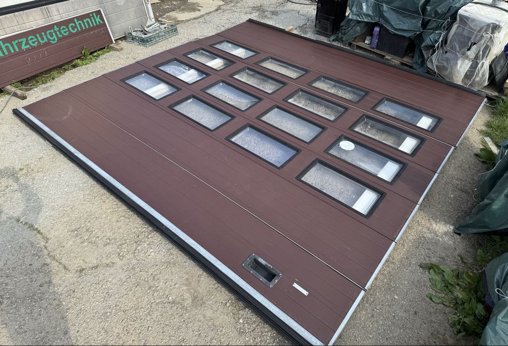 USA SECTIONALA INDUSTRIALA poarta garaj H 380 x L390 Buc 2 Garantie