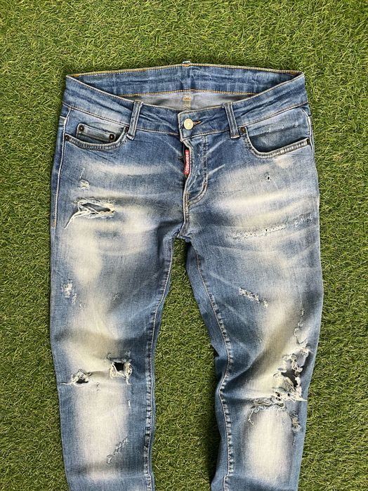Дамски дънки : DSQUARED2 Easy Slim Jeans