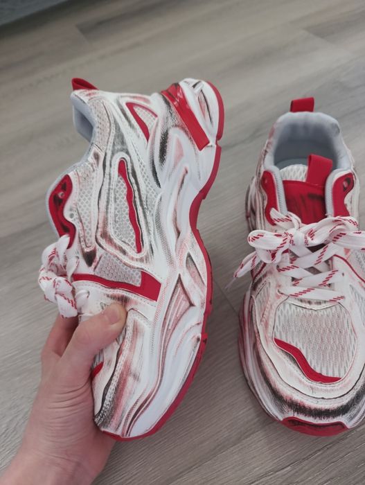 Кросовки Balenciaga 3XL крассные новые