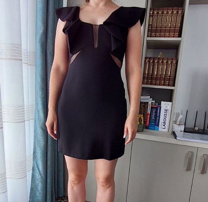 Rochie neagra marimea 40