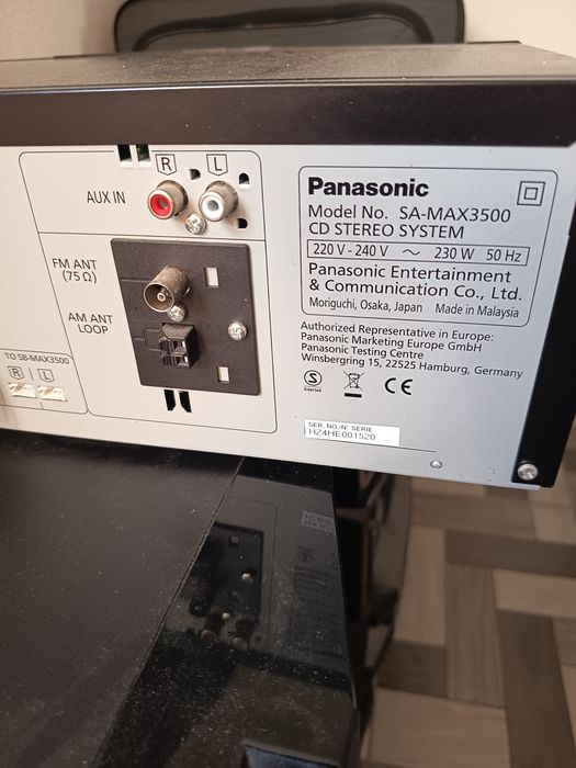 Panasonic Max 3500