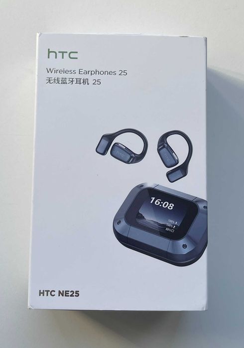 HTC NE25 безжични слушалки – нови, AI превод, LCD