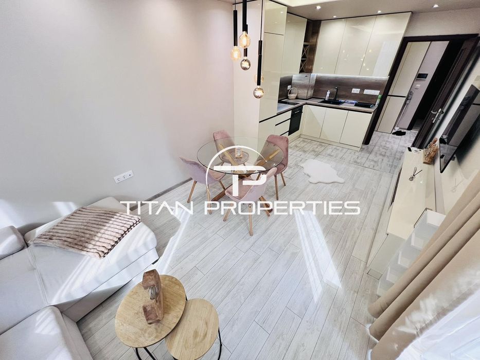 Дава се под наем Двустаен апартамент в Бургас, Славейков - 74 кв.м за 612 € - Снимка #1