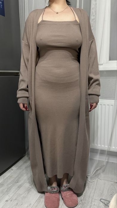 Кардиган платье даойка