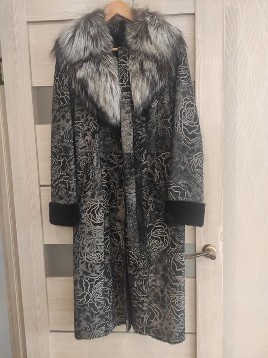 Зимняя натуральная дублёнка