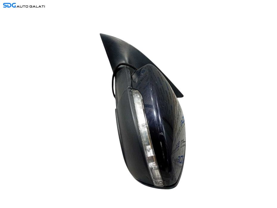 Oglinda Stanga EUROPA Electrica Fara Pliere Rabatare Culoare LC9X Negru Volkswagen Passat CC 2008 - 2012 Cod 3C8857933A [LC0778]