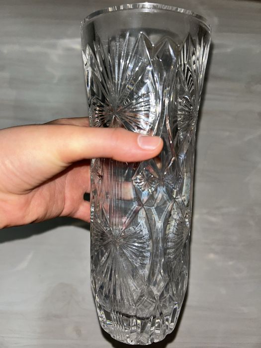 Хрустальная ваза