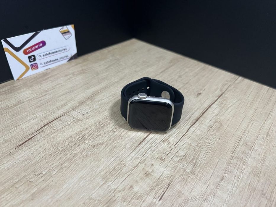 Apple Watch SE 2 40mm Silver Black Sport Band Second-Hand 2 ani garanț