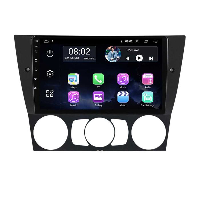 Мултимедия Двоен дин за BMW E90 E91 E92 Навигация Android плеър BMW