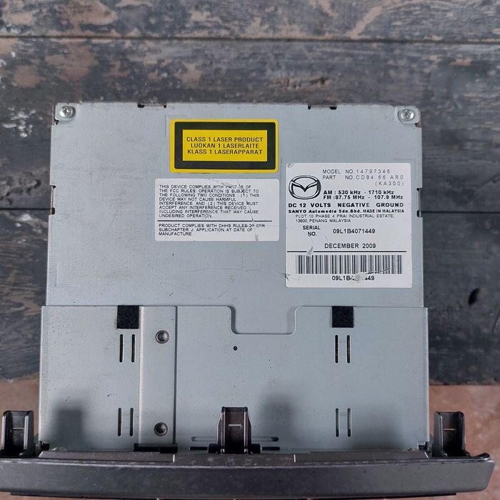 Магнитола на Mazda 5 , primasi