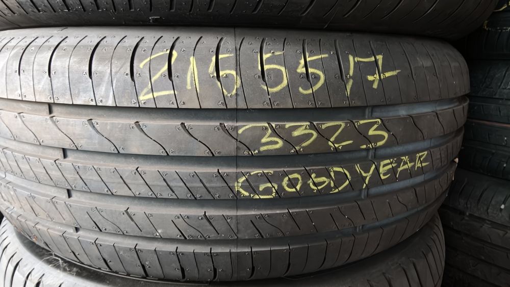 Set 4 anvelope noi vara  noi GoodYear 215 55 17, dot.3323, pret/buc.