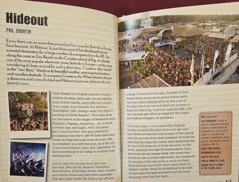 Справочник - партитата по света / Around the World in 80 Raves