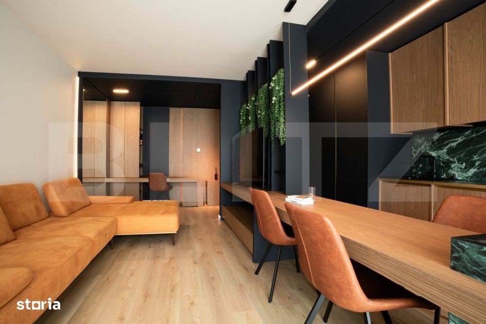 Apartament cu 2 camere, Premium, 57 mp, Silk District — fotografia 3