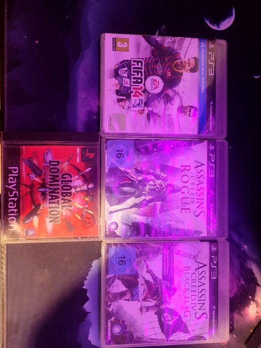 Jocuri ps 3 , assasins creed rogue , black flag , fifa