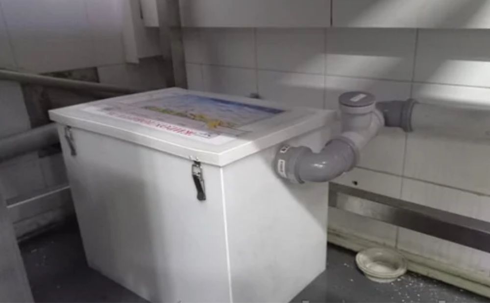 Жироуловитель Чистка